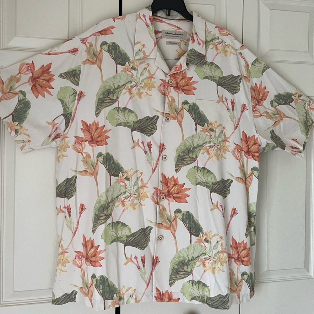Mens Tommy Bahama Silk Shirt
